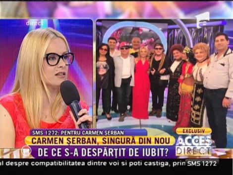 Carmen Şerban s-a despărţit de iubitul ei, Giani