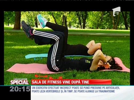 Special! Sala de fitness vine după tine