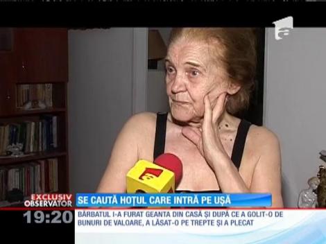 Un bărbat fură din apartamentele lăsate cu uşa descuiată