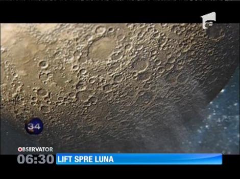 În curând, oamenii vor putea ajunge pe Lună cu ajutorul unui lift