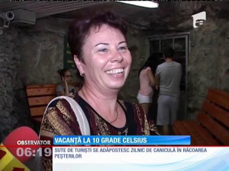 Peşterile au devenit una dintre cele mai populare destinaţii de vacanţă din România