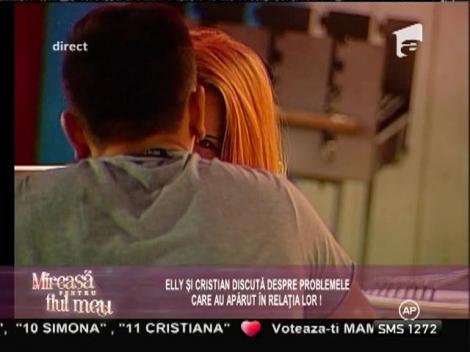 Elly şi Cristian, în continuare agitaţi! De ce nu se mai înţeleg cei doi concurenţi