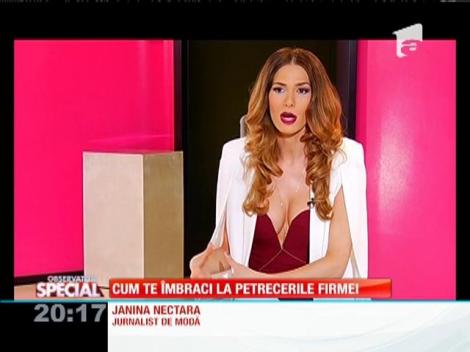 Special! Cum te îmbraci la petrecerile firmei