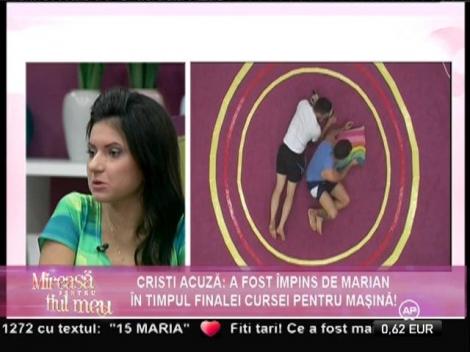 Cristi, revoltat pe atitudinea lui Marian! Gestul făcut de concurent l-a revoltat enorm