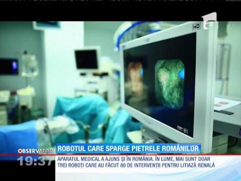 Robotul care sparge pietrele românilor