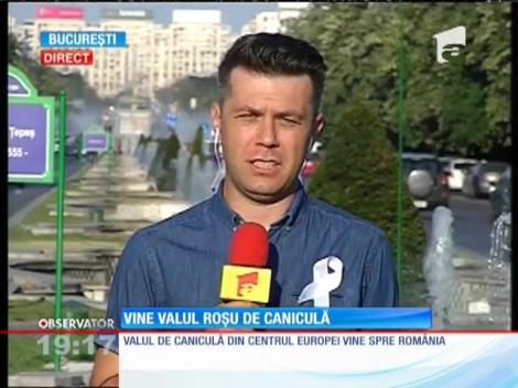 Valul de caniculă din centrul Europei vine spre România