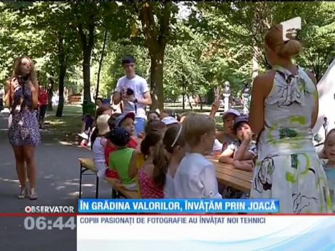 Activităţi pentru copii în Grădina Valorilor Româneşti