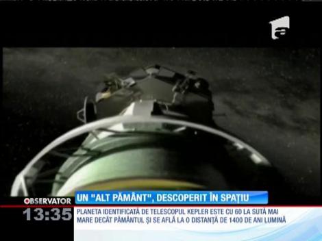 Cercetătorii NASA au găsit, cu ajutorul telescopului spaţial Kepler, o nouă planetă foarte asemănătoare cu Pământul