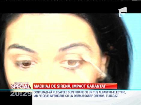 SPECIAL! Machiaj de sirenă, impact garantat