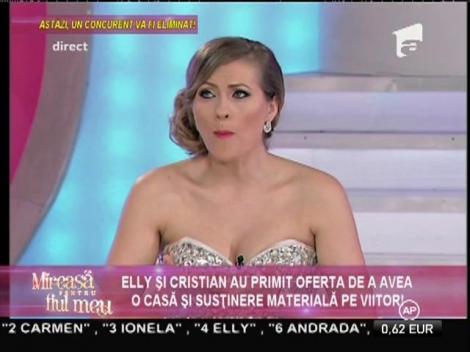 Elly și Cristian, căsătorie din interes sau dragoste?