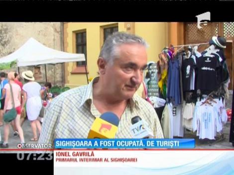 Sighișoara asaltată de turiști