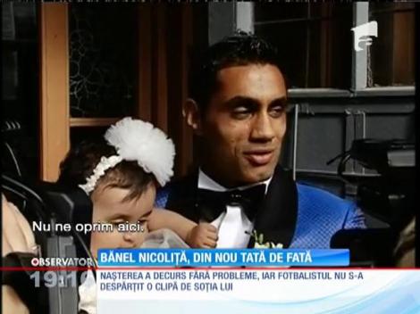 Bănel Nicoliță, din nou tată de fată