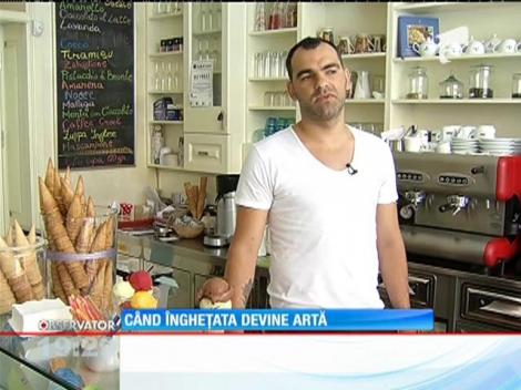 Gelato, înghețata care se face pe loc, pentru cei cu gusturi fine