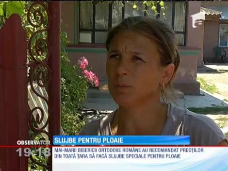 Preoții fac slujbe speciale pentru ploaie