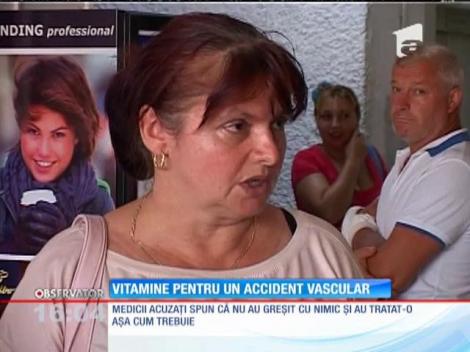 O pacientă acuză că a fost tratată pentru cădere de calciu, deşi ea tocmai suferise un accident vascular