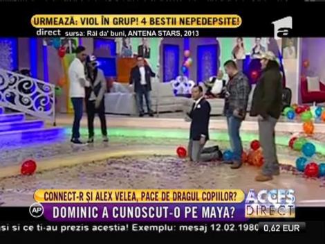 Alex Velea și Connect-R au făcut pace de dragul copiilor!