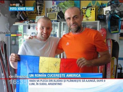 Un român cucerește America! Vrea să parcurgă pe bicicletă 24 de mii de kilometri