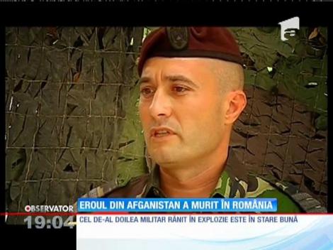 Militarul care a înfruntat moartea în Afganistan a murit