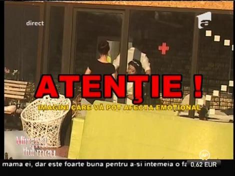 Cătălina a făcut gesturi obscene față de mama ei!