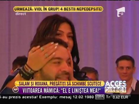Florin Salam și Roxana Dobre, pregătiți să schimbe scutece!
