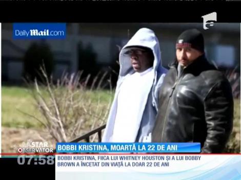 Bobbi Kristina, fiica lui Whitney Houston, a încetat din viaţă