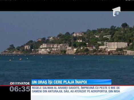 Petiţie împotriva închiderii unei plaje pe Riviera Franceză