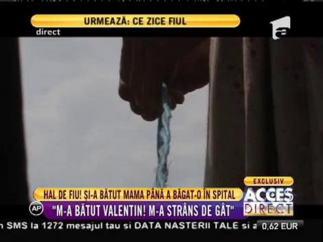 Și-a bătut mama până a bâgat-o în spital!