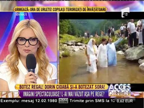 Zi mare în familia lui Dorin Cioabă! "Regele" romilor şi-a botezat rudele