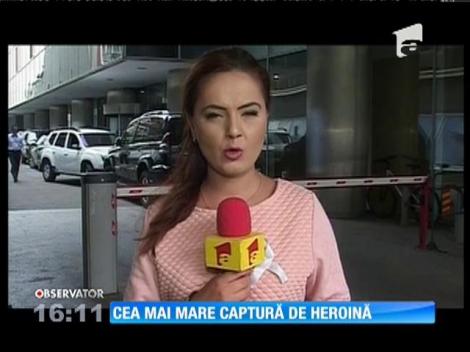 UPDATE! Peste 330 de kilograme de heroină, descoperite în vama Petea din judeţul Satu Mare