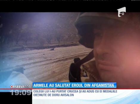 Plutonier Major Doru Avisalon a fost înmormântat cu onoruri militare