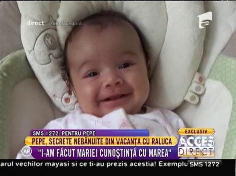 Pepe şi Raluca, pregătiţi de botezul lui Rose: "Va fi pe 30 august!"