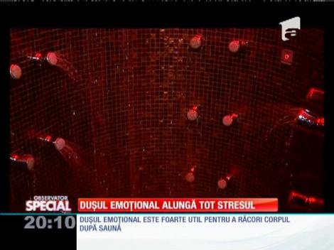 SPECIAL! Duşul emoţional alungă tot stresul!