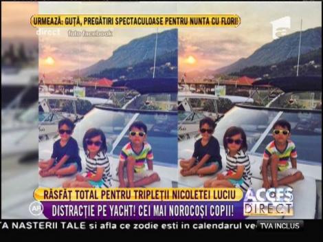 Nicoleta Luciu se răsfaţă în vacanţă