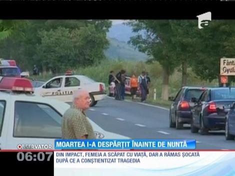 Doi tineri au fost despărţiţi de moarte cu două săptămâni înainte de nuntă