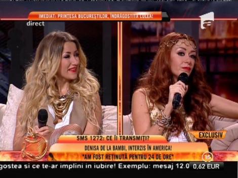 Denisa de la Bambi, reţinută 24 de ore în SUA