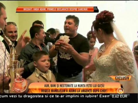 A plouat cu bani, diamante şi rubine! Mega nunta din familia lui Nicolae Guţă