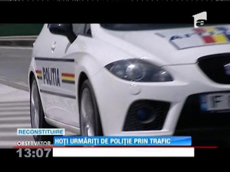 Urmărire cu focuri de armă pe străzile din Cluj