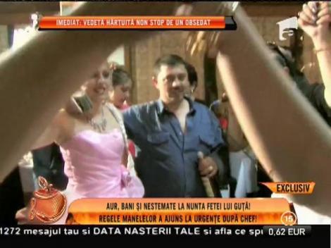 A plouat cu bani, diamante şi rubine! Mega nunta din familia lui Nicolae Guţă (partea II)