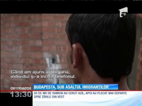 Budapesta se confruntă cu un aflux de imigranţi