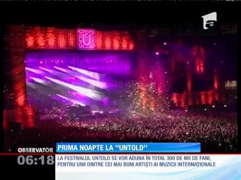 50 de mii de oameni s-au dezlănţuit în prima seară a Festivalului Untold