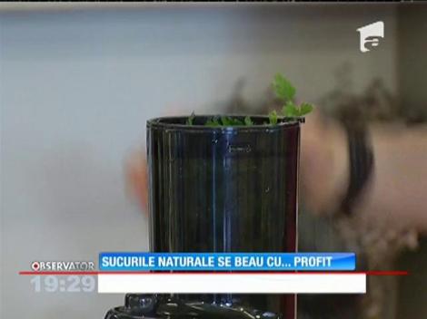 Sucurile naturale sunt vedetele sezonului cald