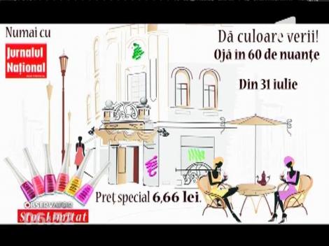 Dă culoare verii cu oja de la Jurnalul Naţional!