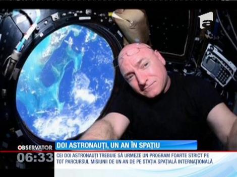 Doi astronauţi din SUA şi Rusia vor avea o misiune de un an în spațiu