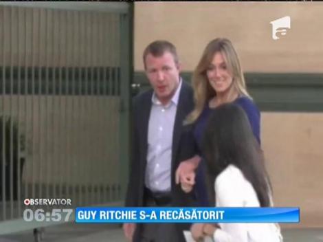 Guy Ritchie s-a recasatorit