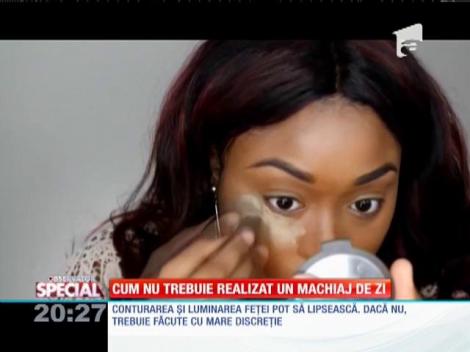 Special! Cum nu trebuie realizat un machiaj de zi
