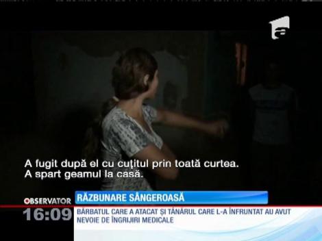 Răzbunare sângeroasă pentru un bărbat din Grădiştea