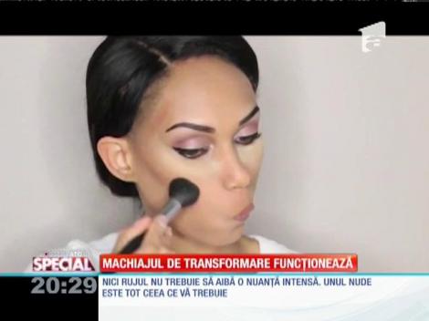 Special! Machiajul de transformare funcţionează