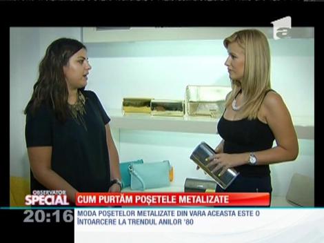 SPECIAL! Cum purtăm poşetele metalizate