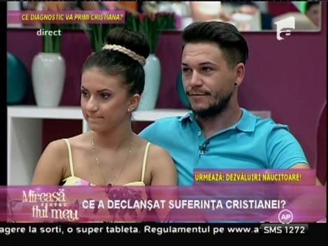 Cristiana, doborâtă de tensiunile din relaţia cu Marian?