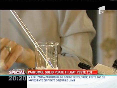 SPECIAL! Parfumul solid poate fi luat peste tot